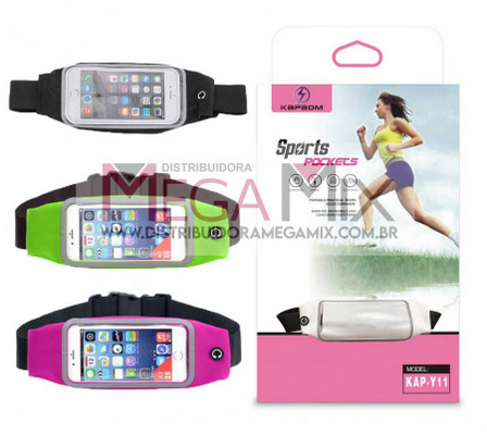 Pochete Esportiva Para Celular Kap-y11 - Kapbom
