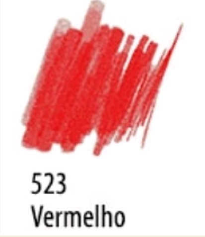 Marcador Permanente Ponta Dupla - Vermelho - Acrilex