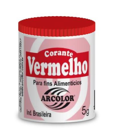 Corante Em Pó 5g - Arcólor - Cores Diversas